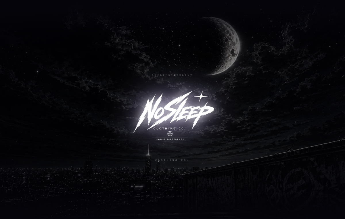 No Sleep Company website preview